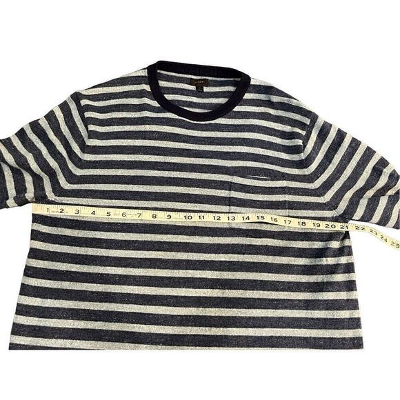 J. Crew cotton striped sweater - Picture 2 of 7